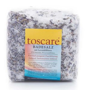 Toscare Badesalz Lavendel 1000 g Tüte