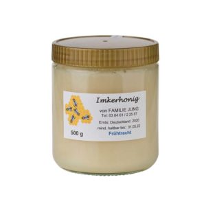 Honig von Fam. Jung aus Bad Sulza 500 gr
